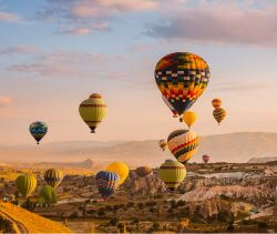 Turkey air balloons