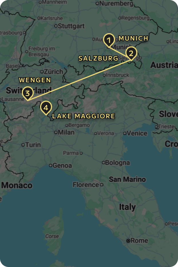 Central Europe & Northern Italy