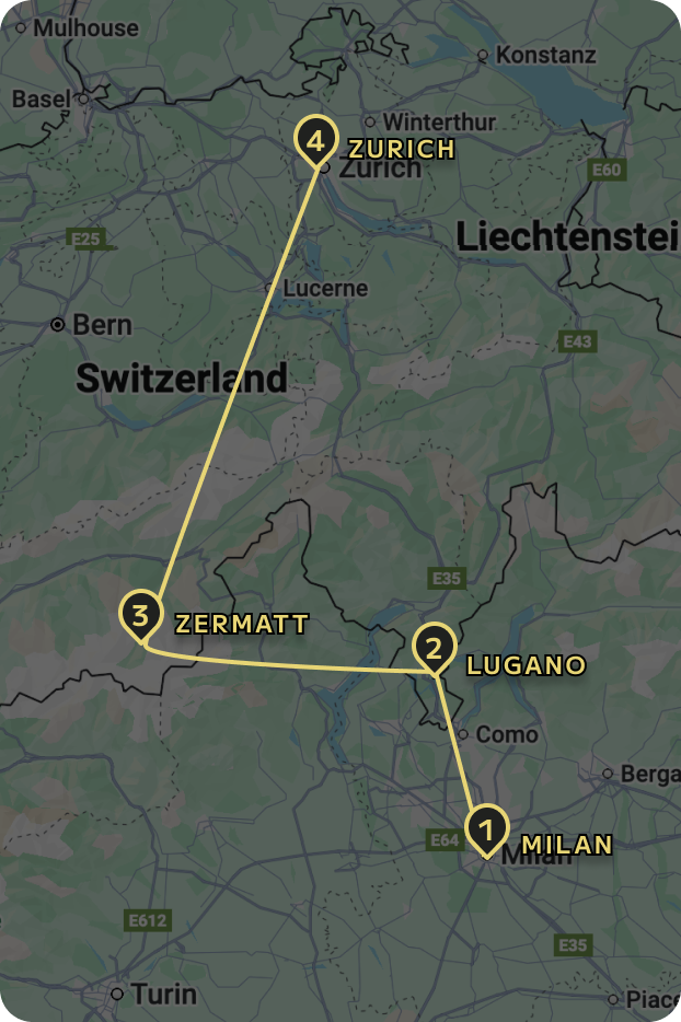 Gems of Switzerland and Northern Italy