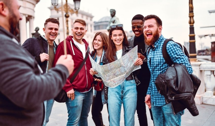 WWII Sites Interaction with tour guide