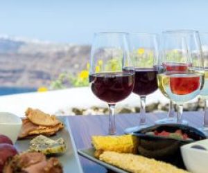 Santorini food tour Greece