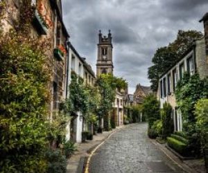 Circus Lane in the Stockbridge